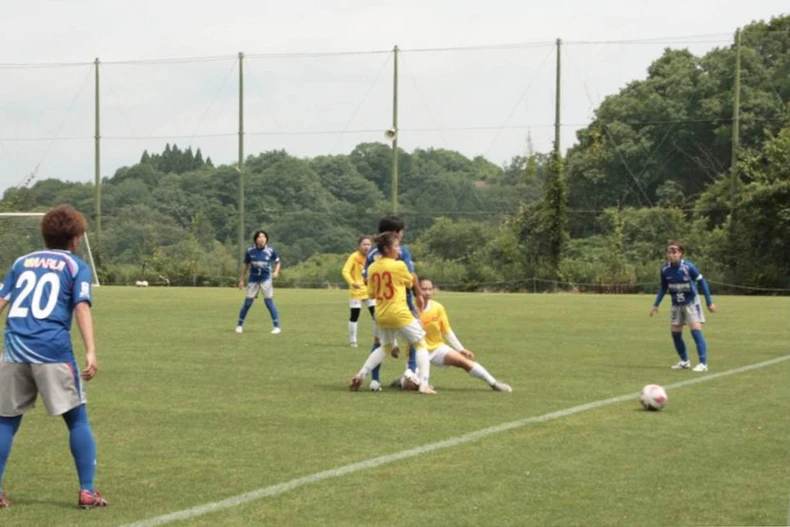 U18 nữ quốc gia đá giao hữu với CLB Yunogo Belle -0