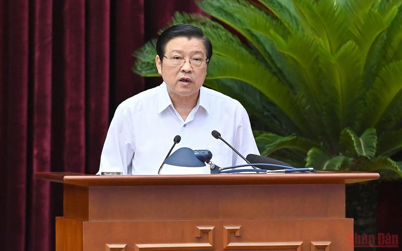 Hình ảnh Hội nghị toàn quốc tổng kết 10 năm công tác phòng, chống tham nhũng, tiêu cực -6