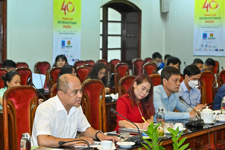 (Hình ảnh) Họp báo Giải vô địch bóng bàn quốc gia Báo Nhân Dân lần thứ 40 tranh cúp PetroVietnam PVCFC -0