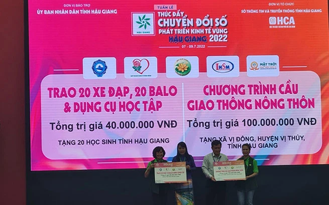 Khai mạc Tuần lễ thúc đẩy chuyển đổi số phát triển kinh tế vùng – Hậu Giang 2022 -0