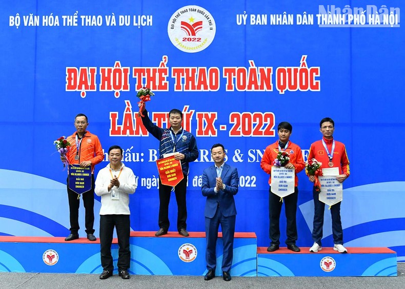 Hà Nội giành 2 Huy chương Vàng môn Billiards & Snooker ảnh 4