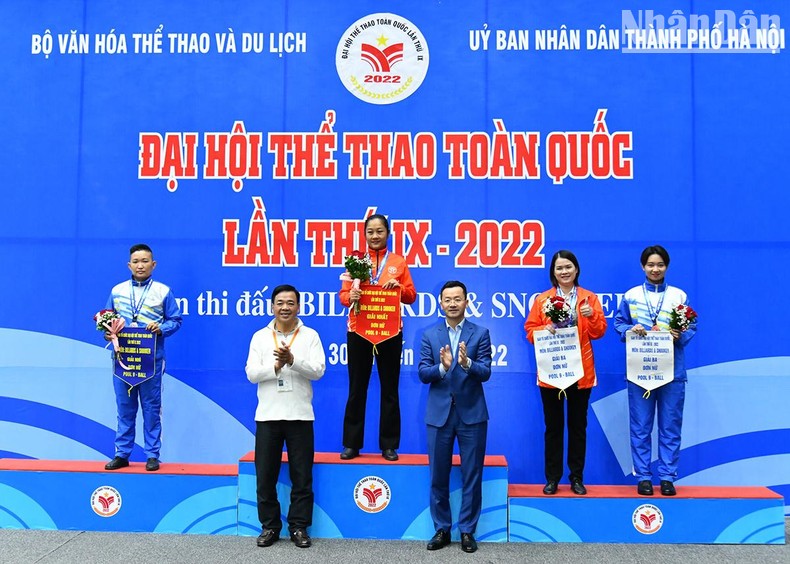 Hà Nội giành 2 Huy chương Vàng môn Billiards & Snooker ảnh 5