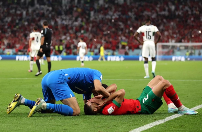 Quật ngã Bồ Đào Nha, Maroc viết tiếp câu chuyện cổ tích với tấm vé bán kết World Cup 2022 ảnh 7