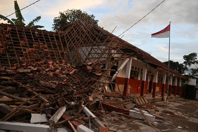 Động đất tại Indonesia: Số người chết tiếp tục tăng ảnh 1