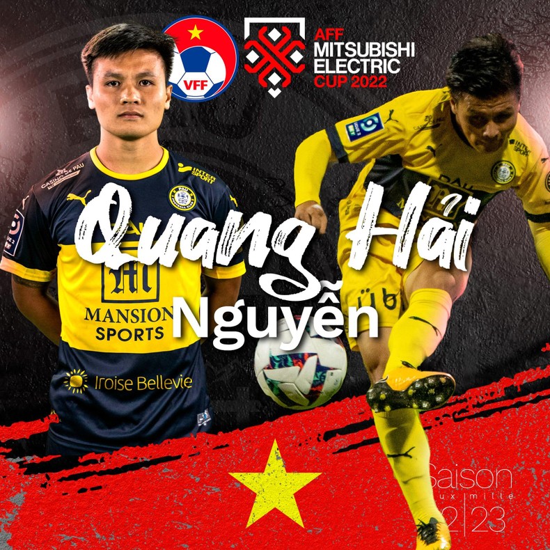 Quang Hải sẽ tham dự AFF Cup 2022 cùng tuyển Việt Nam ảnh 1