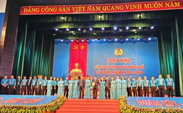 Đại hội Công đoàn tỉnh Thừa Thiên Huế lần thứ XV, nhiệm kỳ 2023-2028 ảnh 3