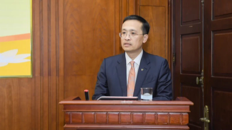 Công bố Quyết định của Thủ tướng Chính phủ bổ nhiệm Phó Thống đốc Ngân hàng Nhà nước Việt Nam ảnh 1