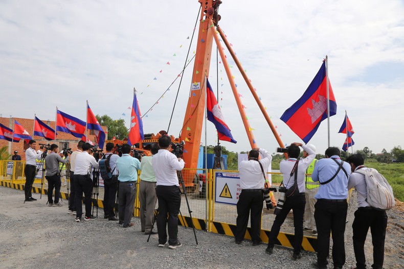 Campuchia khởi công dự án đường cao tốc Phnom Penh-Bavet ảnh 2
