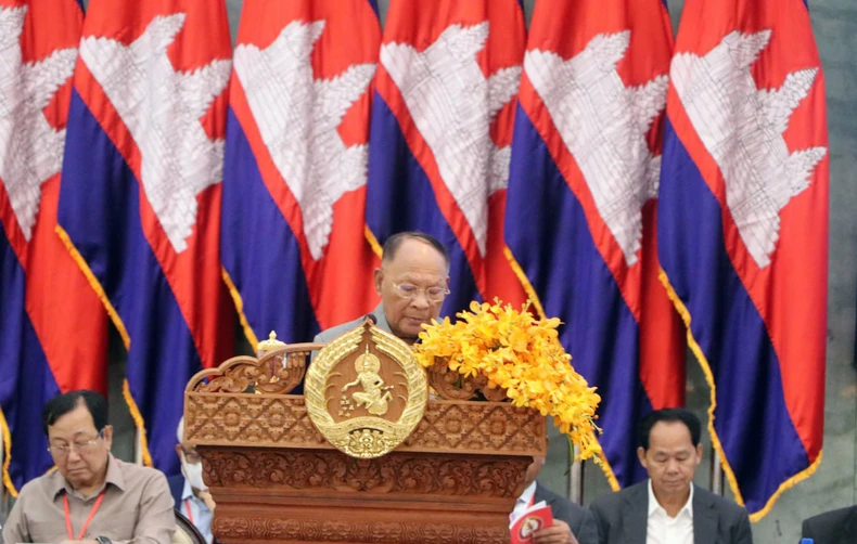 Đảng Nhân dân Campuchia khai mạc Đại hội bất thường ảnh 1