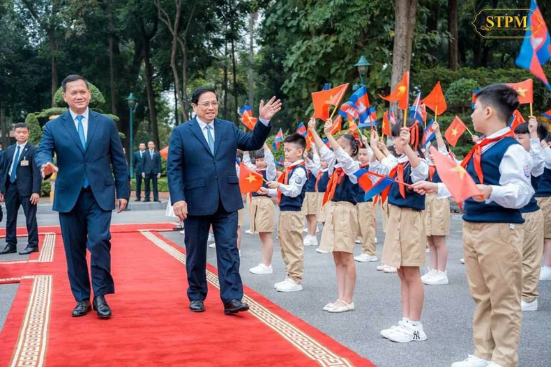 Chuyến thăm chính thức Việt Nam của Thủ tướng Vương quốc Campuchia Hun Manet thành công tốt đẹp ảnh 2