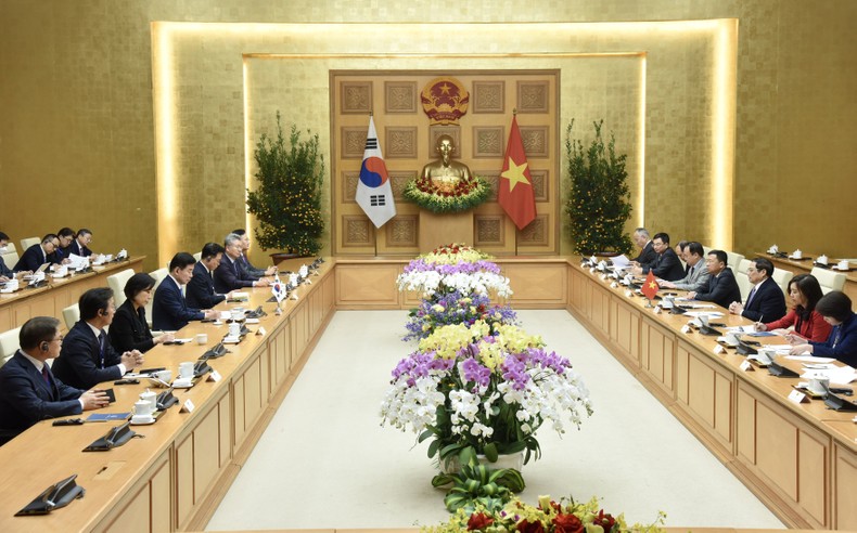 Mong muốn Hàn Quốc hỗ trợ Việt Nam xây dựng nền kinh tế độc lập, tự chủ, tham gia chuỗi giá trị toàn cầu ảnh 1