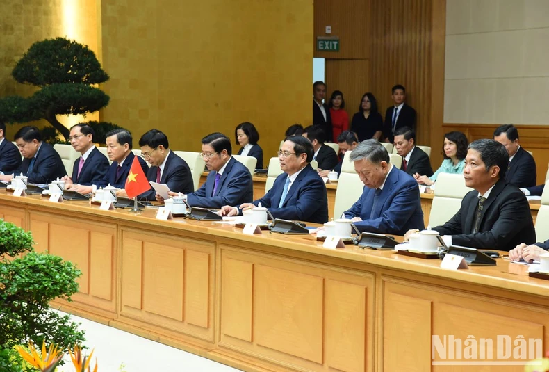 [Ảnh] Thủ tướng Phạm Minh Chính hội kiến Tổng Bí thư, Chủ tịch Trung Quốc Tập Cận Bình ảnh 5