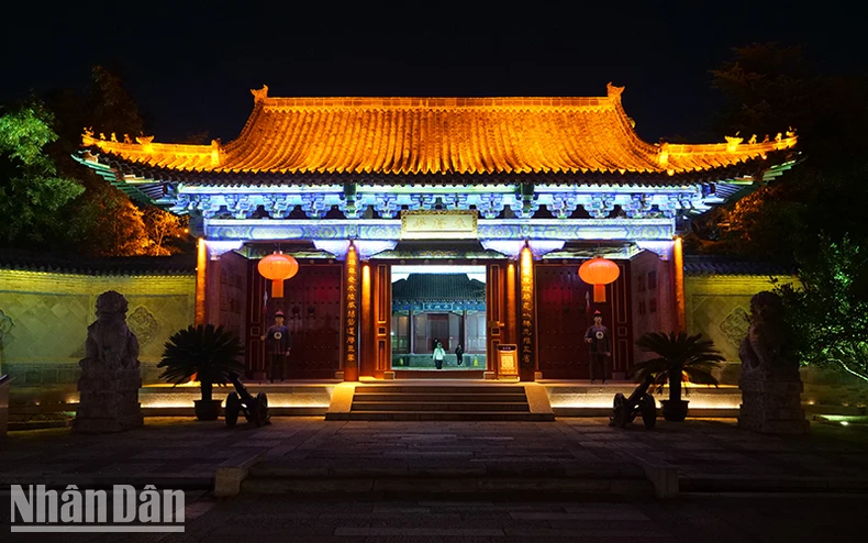 [Ảnh] Độc đáo thành cổ Đài Nhi Trang nằm bên Đại vận hà ở Trung Quốc ảnh 14