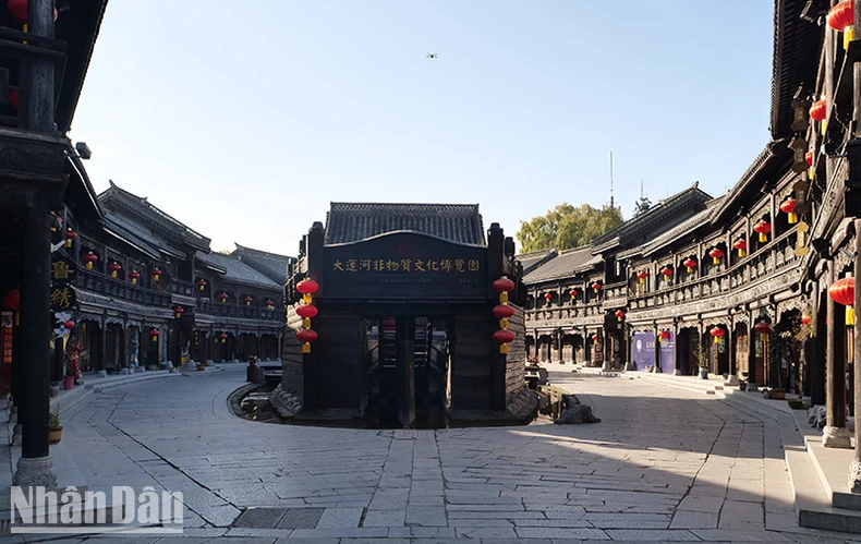 [Ảnh] Độc đáo thành cổ Đài Nhi Trang nằm bên Đại vận hà ở Trung Quốc ảnh 18