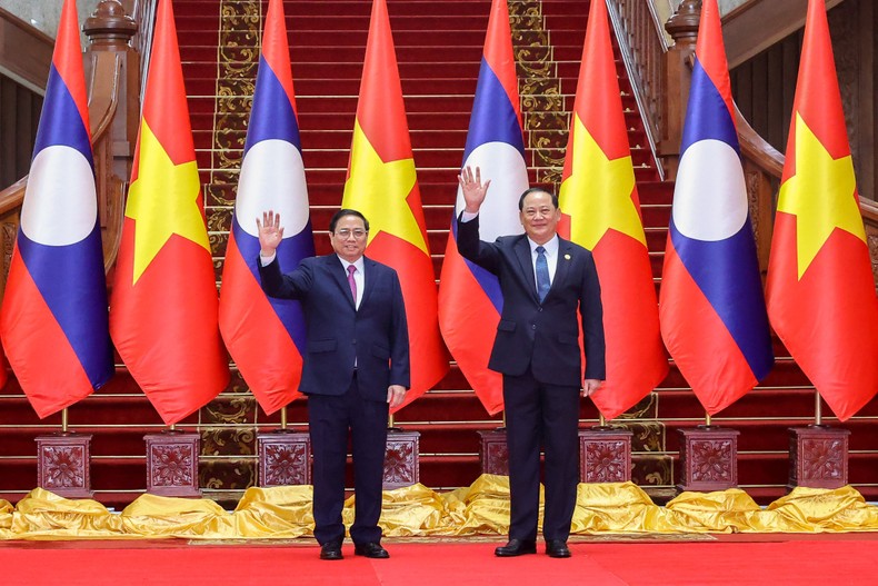 Không ngừng củng cố, vun đắp quan hệ hữu nghị vĩ đại, đoàn kết đặc biệt, hợp tác toàn diện Việt Nam-Lào ảnh 3