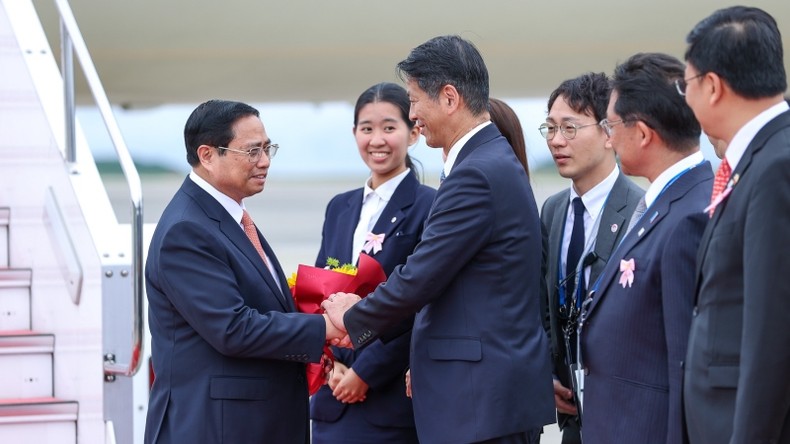 Thủ tướng Phạm Minh Chính tới Hiroshima bắt đầu chuyến tham dự Hội nghị Thượng đỉnh G7 mở rộng ảnh 3