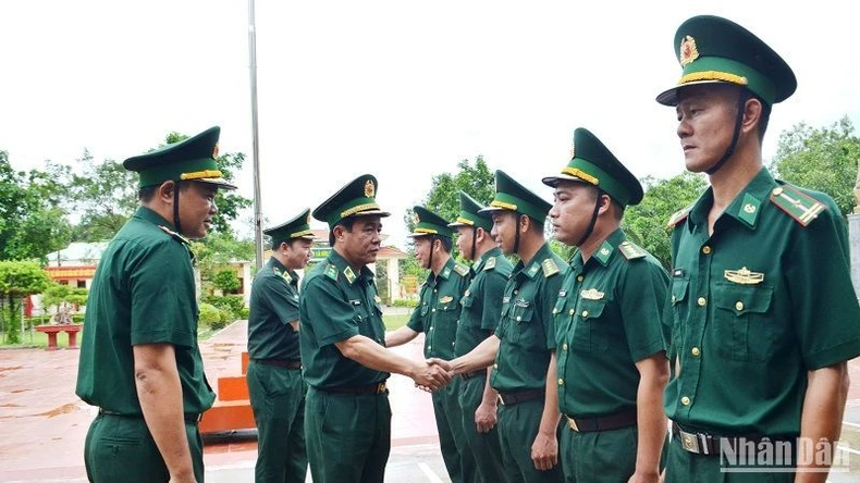 Bộ Tư lệnh Bộ đội Biên phòng kiểm tra biên giới tỉnh Đắk Lắk ảnh 2