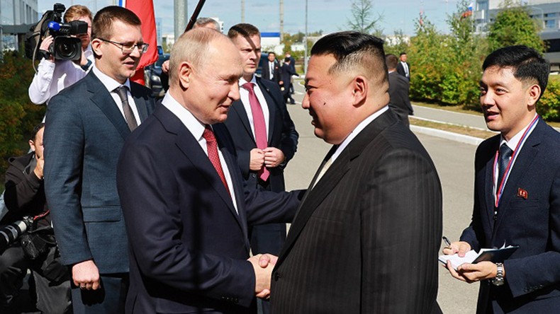 Tổng thống Nga và nhà lãnh đạo Triều Tiên hội đàm cấp cao ảnh 1