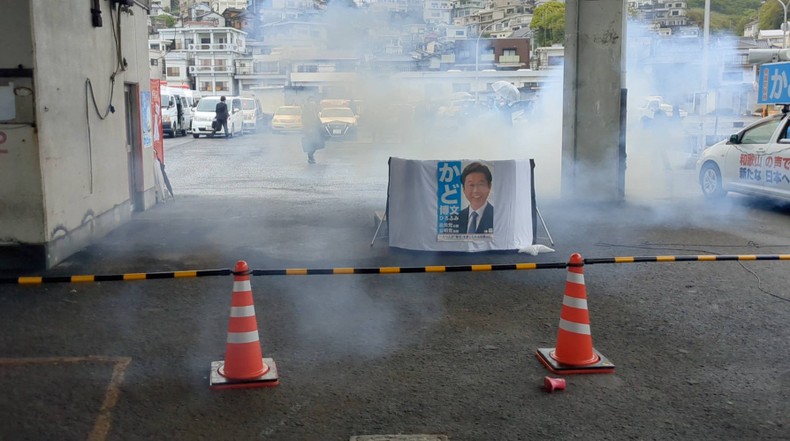 Xác định danh tính nghi phạm ném chất nổ vào Thủ tướng Nhật Bản ảnh 2