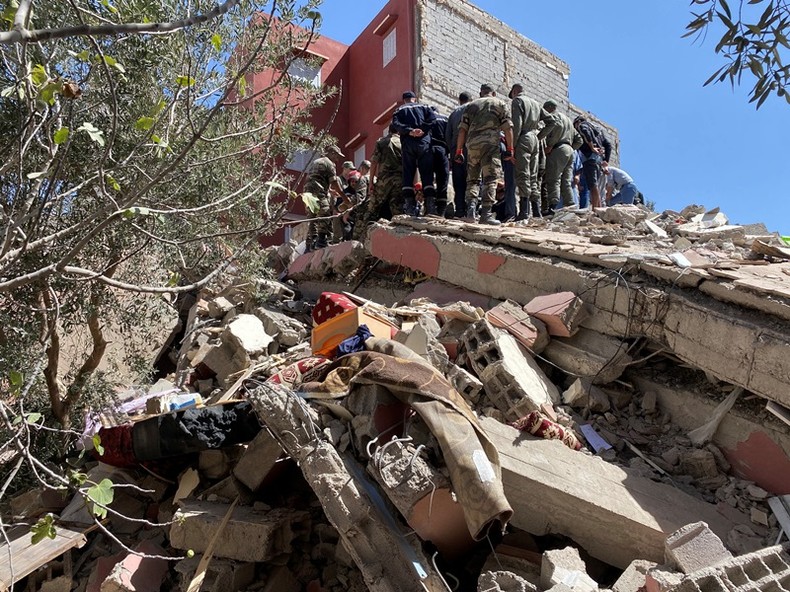 Số nạn nhân thiệt mạng do động đất ở Maroc vượt 1.000 người ảnh 4
