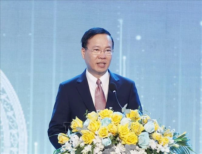 Chủ tịch nước Võ Văn Thưởng dự kỷ niệm 10 năm xây dựng và phát triển VSIP Quảng Ngãi ảnh 4