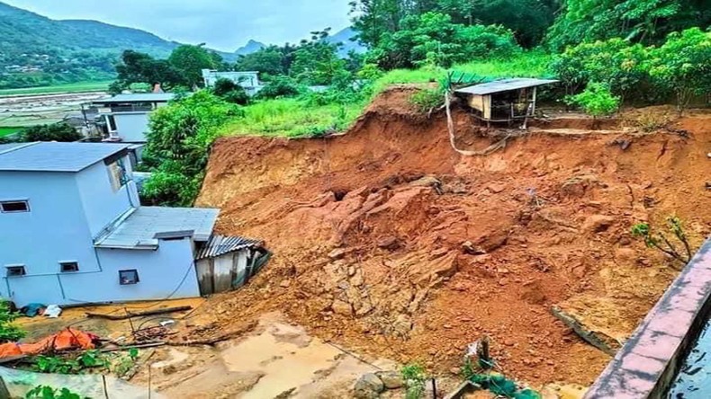 Lai Châu tập trung khắc phục hậu quả mưa lũ ảnh 1
