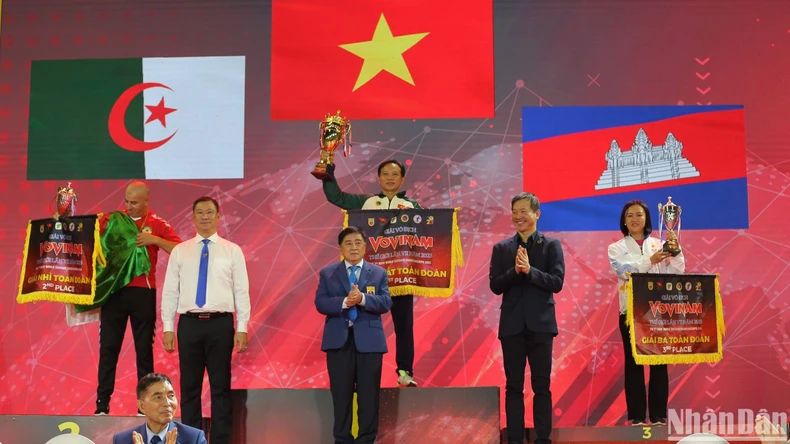 Việt Nam nhất toàn đoàn tại giải vô địch Vovinam thế giới lần VII ảnh 1