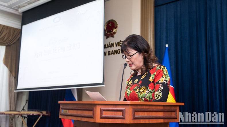 Người Việt tại Nga kỷ niệm Ngày Quốc tế Phụ nữ ảnh 1