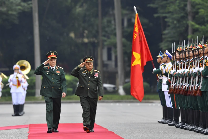 Phối hợp tham mưu hiệu quả với lãnh đạo cấp cao hai nước Việt Nam-Lào về công tác quân sự, quốc phòng ảnh 1
