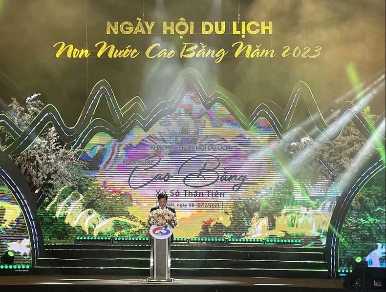 Khai mạc Ngày hội du lịch Non nước Cao Bằng tại Hà Nội năm 2023 ảnh 1