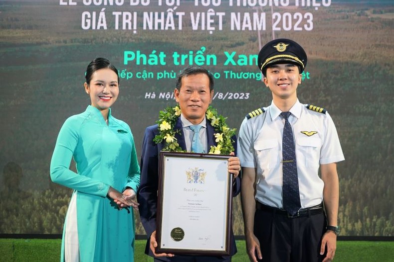 Vietnam Airlines đạt Thương hiệu hàng không giá trị nhất Việt Nam ảnh 2