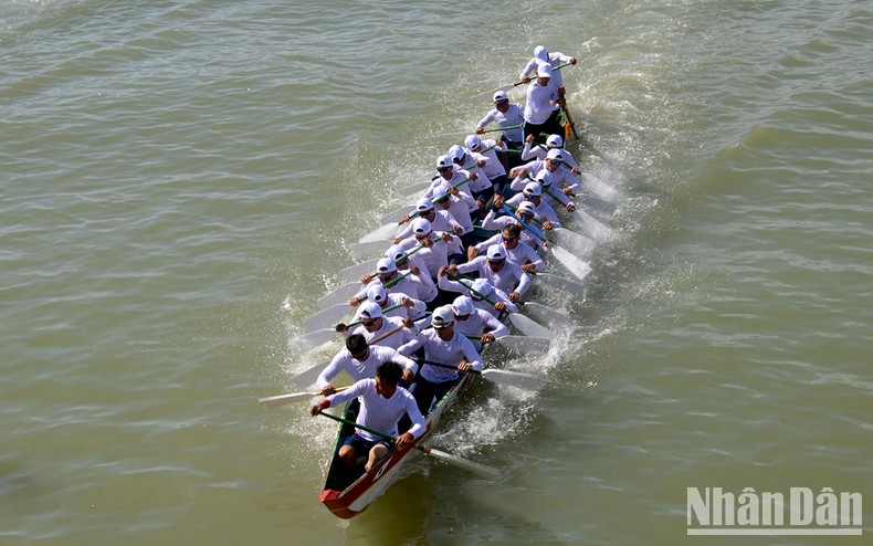 Tưng bừng Lễ hội đua thuyền trên sông Cà Ty, Xuân Quý Mão 2023 ảnh 7