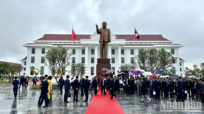 Khánh thành Học viện Chính trị Công an Lào ảnh 2