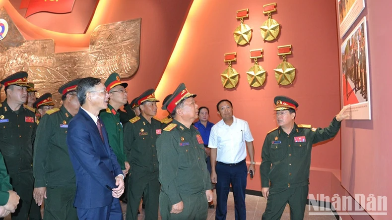 Hoàn thành tu bổ, nâng cấp Bảo tàng lịch sử Quân đội nhân dân Lào ảnh 1