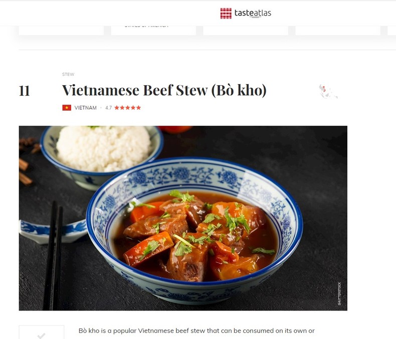 Không chỉ Phở, nhiều món ngon khác của Việt Nam gây ấn tượng với TasteAtlas ảnh 2