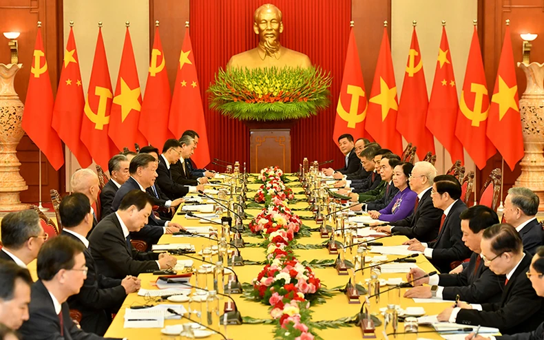 Dấu mốc lịch sử, đưa quan hệ Việt Nam-Trung Quốc lên tầm cao mới ảnh 1