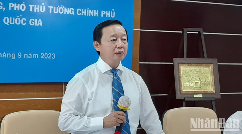 Phó Thủ tướng Trần Hồng Hà làm việc với hai Đại học Quốc gia ảnh 2