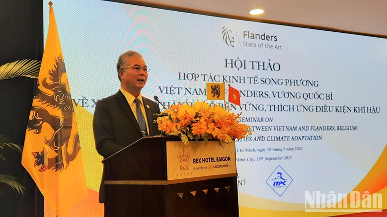 Việt Nam và Vương quốc Bỉ thúc đẩy hợp tác về thích ứng biến đổi khí hậu ảnh 2