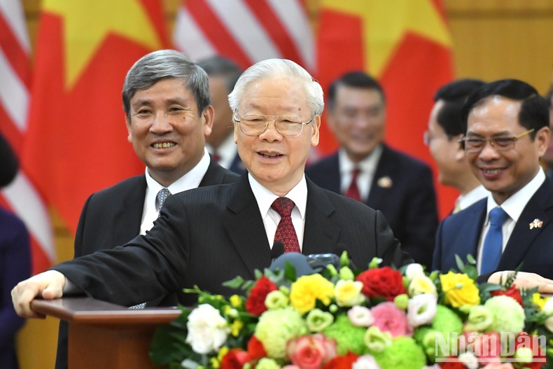 Việt Nam và Hoa Kỳ nâng tầm Quan hệ Đối tác chiến lược toàn diện vì hòa bình, hợp tác, phát triển bền vững ảnh 2