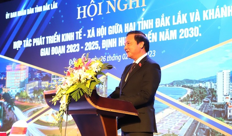 Tăng cường hợp tác giữa hai tỉnh Đắk Lắk và Khánh Hòa ảnh 2