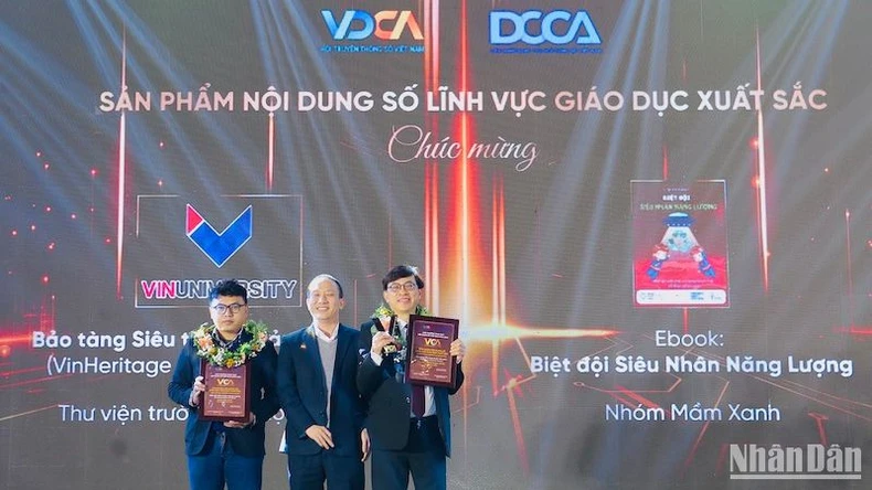 Trao Giải thưởng Sáng tạo nội dung số Việt Nam năm 2023 ảnh 3
