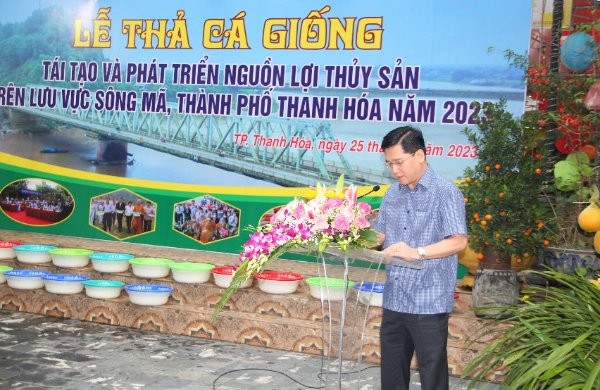 Thả cá giống tái tạo nguồn lợi thủy sản ảnh 2