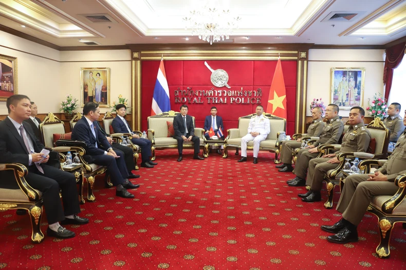 Việt Nam và Thái Lan đẩy mạnh hợp tác đấu tranh phòng chống tội phạm ảnh 1