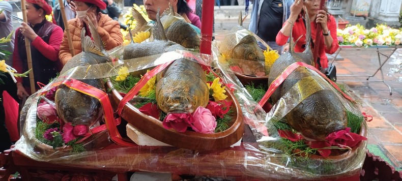 Cặp bánh tại Lễ hội đền Trần Thái Bình xác lập Kỷ lục Guinness Việt Nam ảnh 6