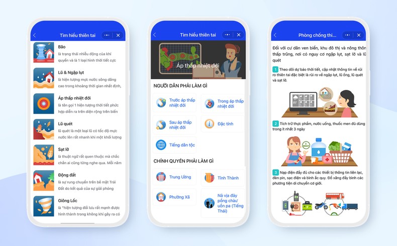 Ban Chỉ đạo Quốc gia về Phòng, chống thiên tai ra mắt Zalo mini app hỗ trợ người dân trong mùa mưa bão ảnh 1