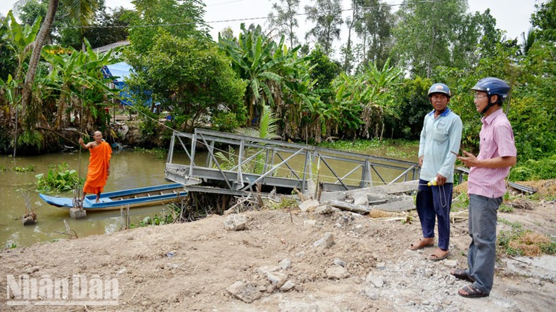 Lão nông Khmer hơn 30 năm xây cầu từ thiện ảnh 5