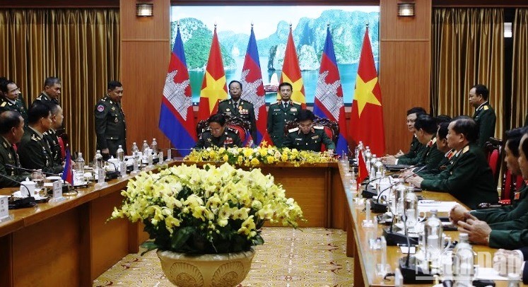 Tạo xung lực mới trong hợp tác quốc phòng giữa Việt Nam và Campuchia ảnh 2