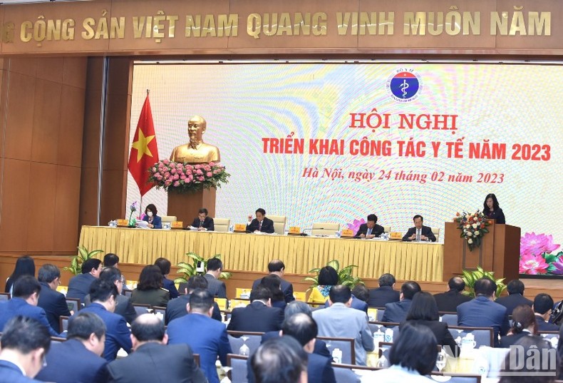 Thủ tướng Phạm Minh Chính dự Hội nghị triển khai công tác y tế năm 2023 ảnh 2