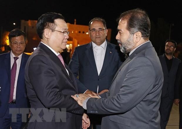 [Ảnh] Chủ tịch Quốc hội Vương Đình Huệ kết thúc tốt đẹp chuyến thăm Iran ảnh 1