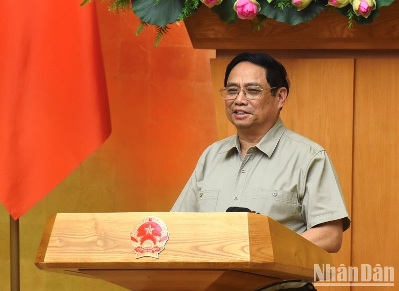 Thủ tướng Phạm Minh Chính chủ trì phiên họp Chính phủ chuyên đề xây dựng pháp luật tháng 8 ảnh 2